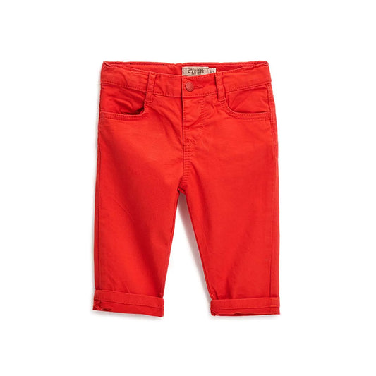 Red cotton pant