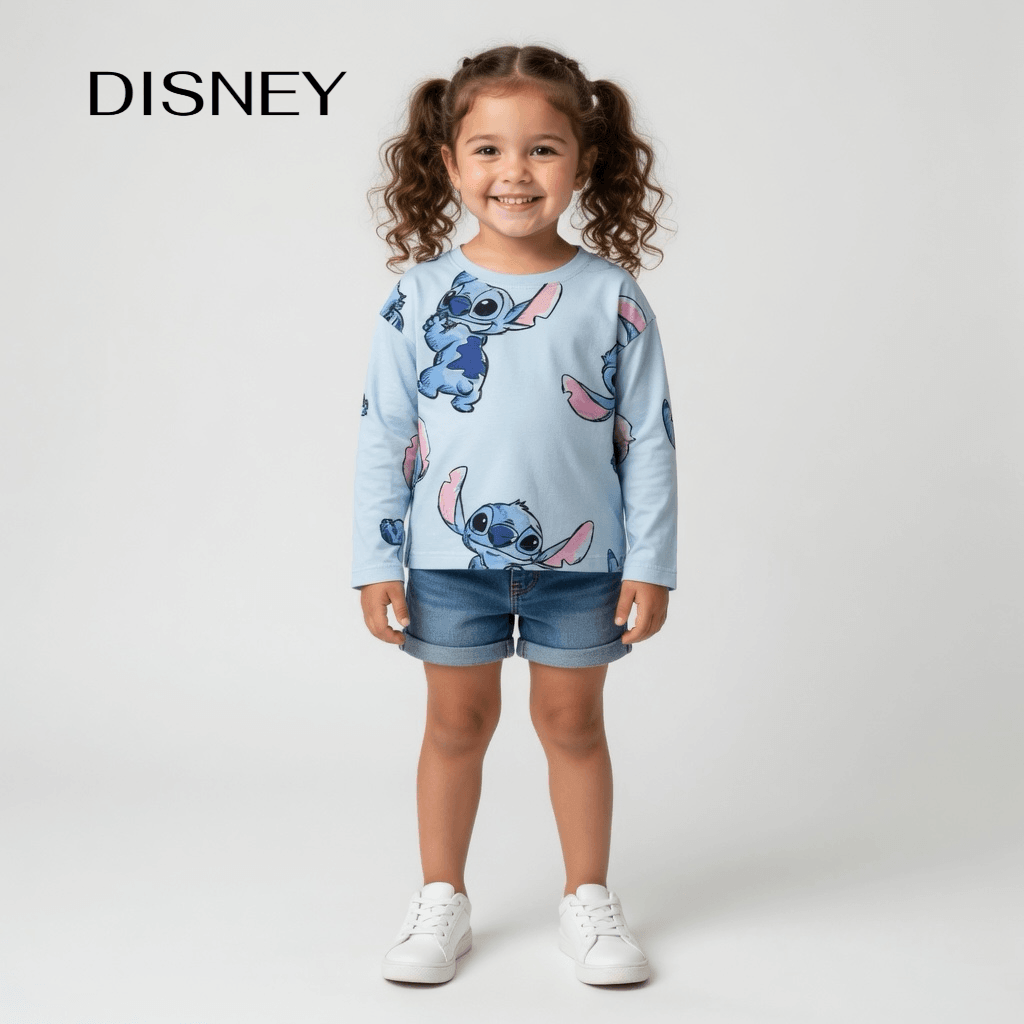 STITCH BLUE T-SHIRT