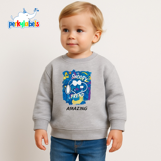 LFTS SNOOPY GREY SWEATSHIRT