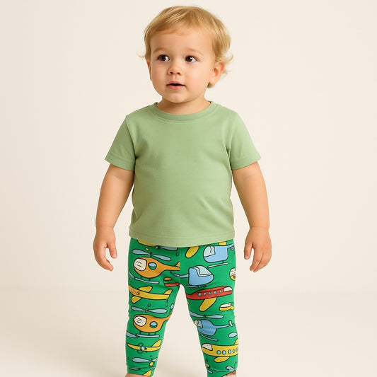 Aeroplane green tights