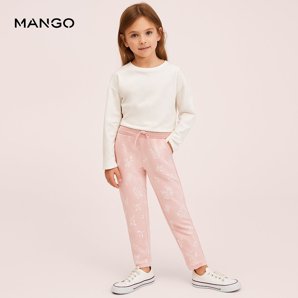 FLORAL PINK TROUSER