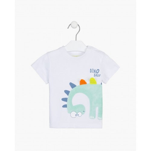 Dinosaur appliqué t-shirt