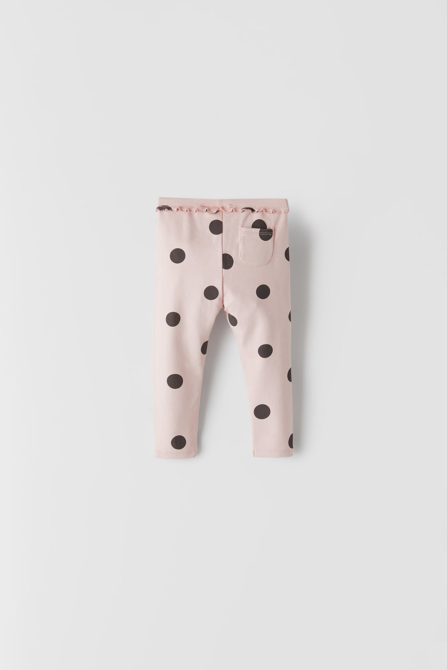 Z pink polka legging