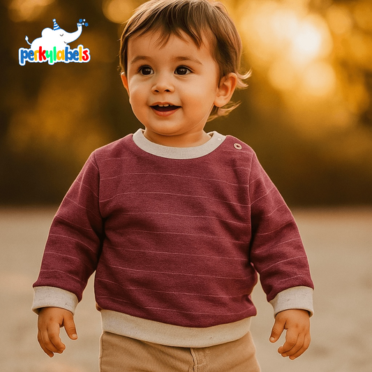 LINING MAROON SWEATSHIRT