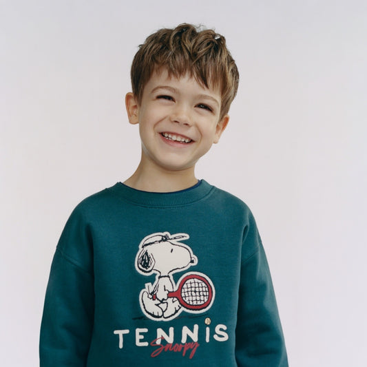 SNOOPY TENNIS SWEATSHIRT