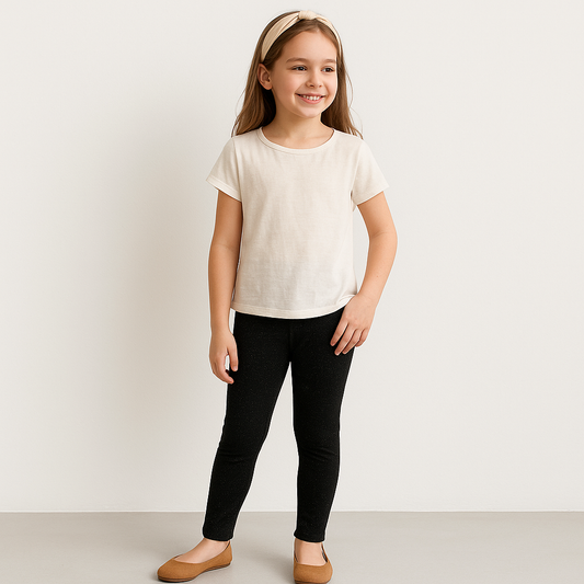 Glittery leggings