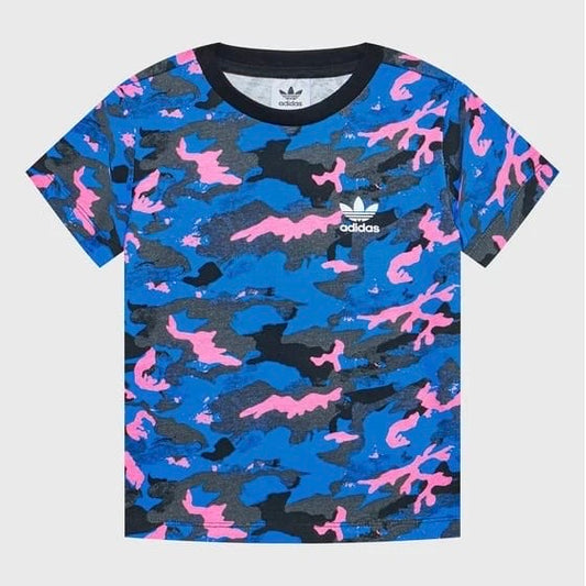 Add camo blue t-shirt