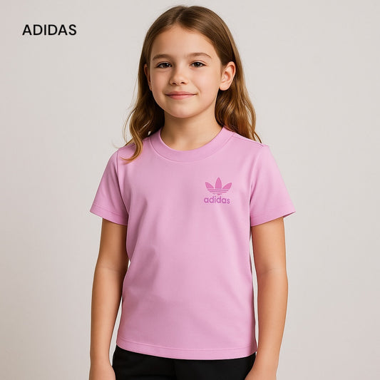 PINK POCKET PRINT T-SHIRT