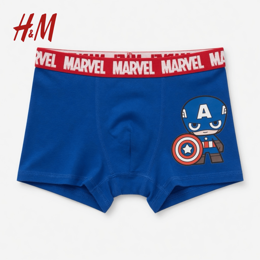 CARTOON CHARACTER BLUE BOXERS