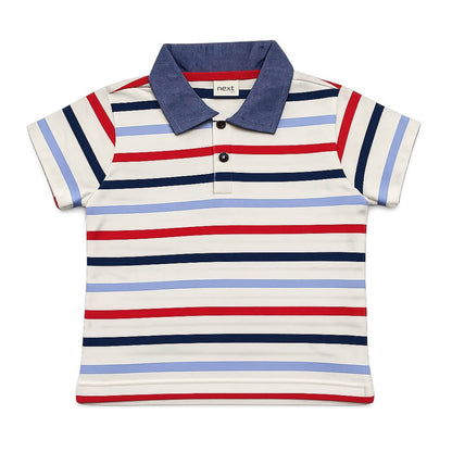 MULTI STRIPE POLO SHIRT
