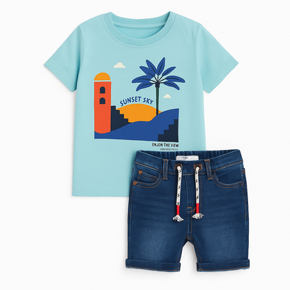 SUNSET SKY 2pc set