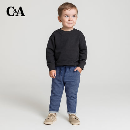 DENIM STYLE LINING TROUSER