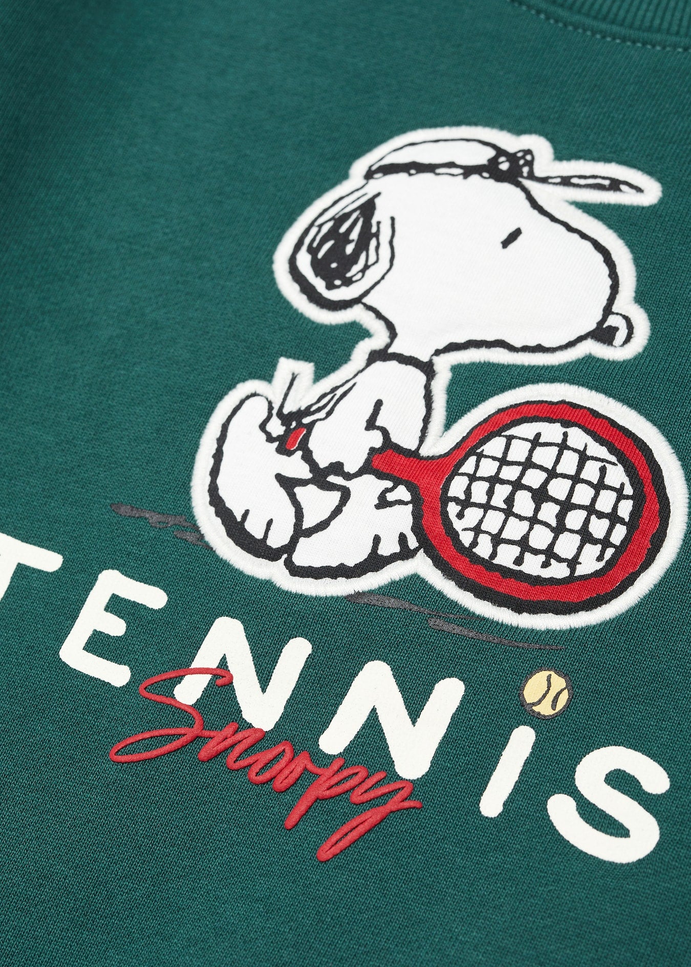 SNOOPY TENNIS SWEATSHIRT