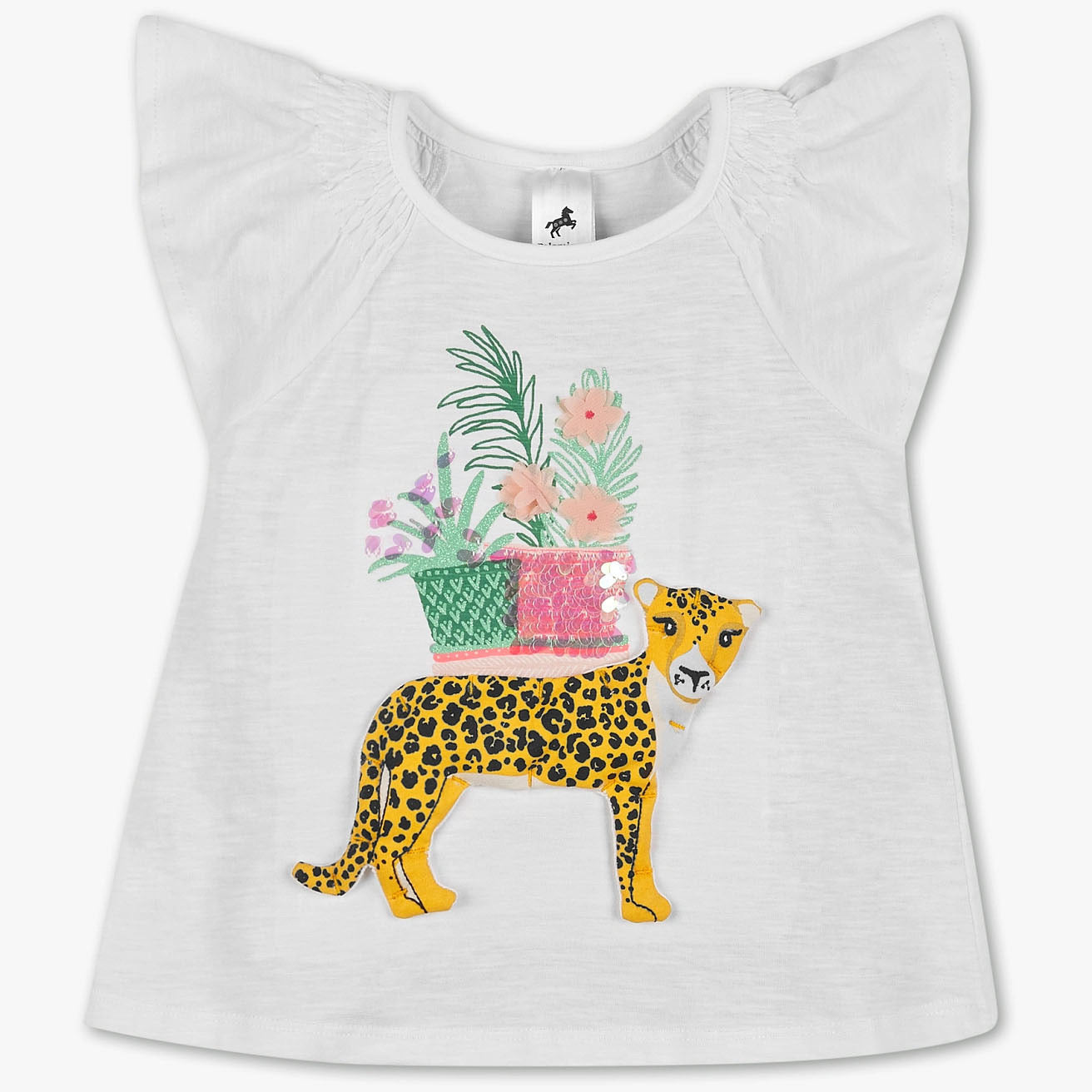 TIGER APPLIQUÉ T-SHIRT