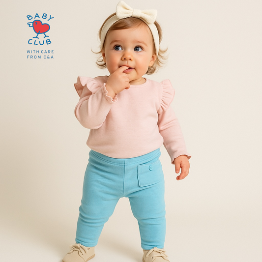 LIGHT BLUE POCKET STYLE LEGGING