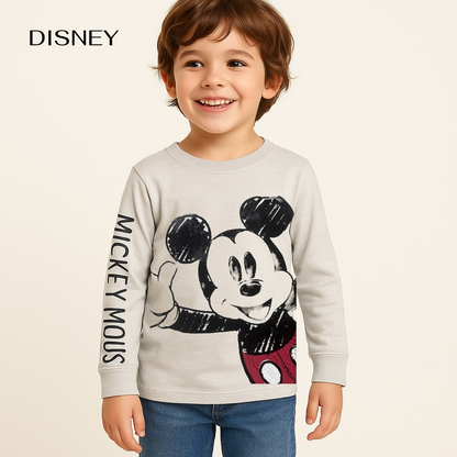 MICKEY LIGHT GREY T-SHIRT