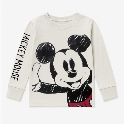 MICKEY LIGHT GREY T-SHIRT