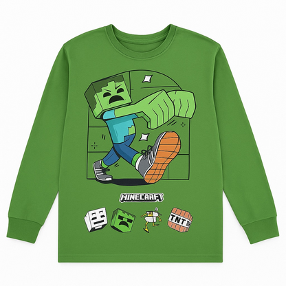 MINECRAFT GREEN T-SHIRT