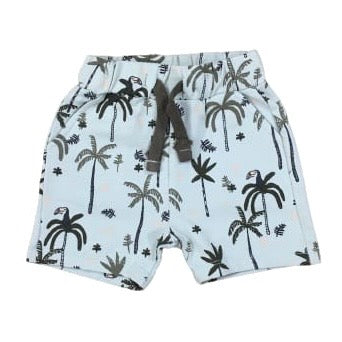 Beach shorts light green