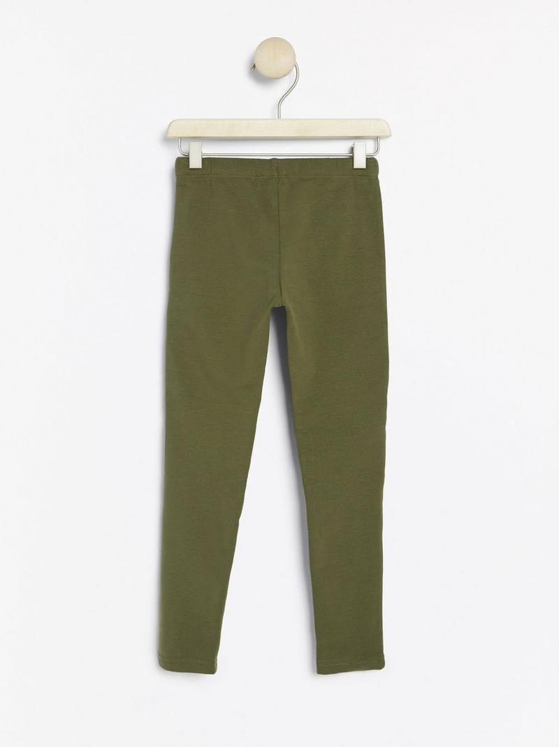 ARMY GREEN FASHION LEGGINGS