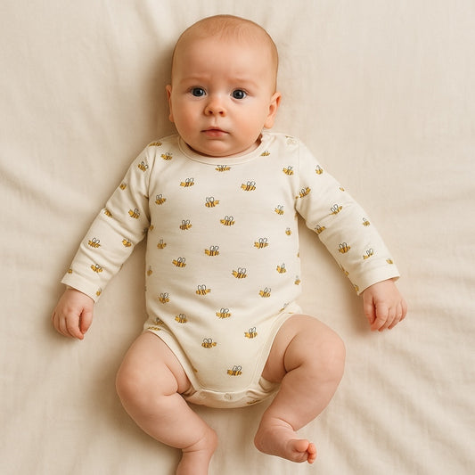 BEES PRINT ALLOVER BODYSUIT