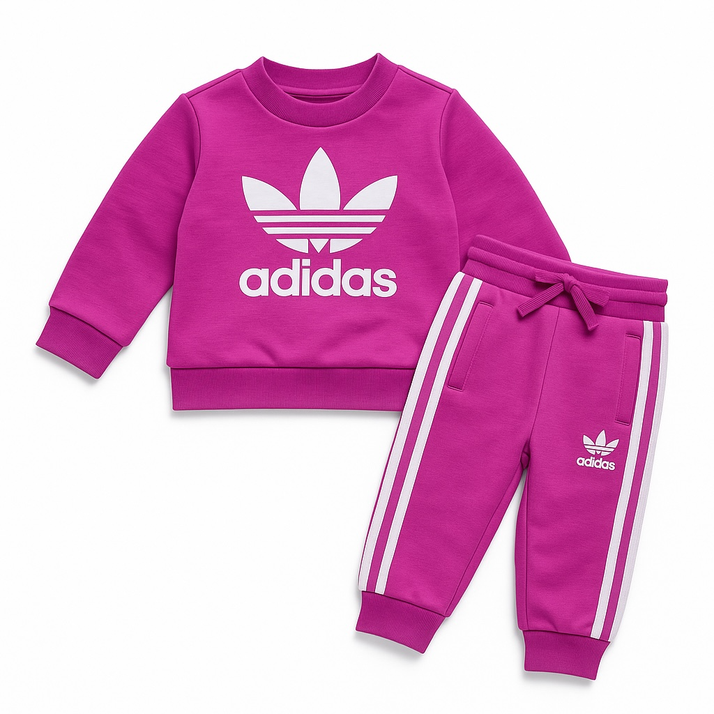 PINK PRINTED TRACKSUIT