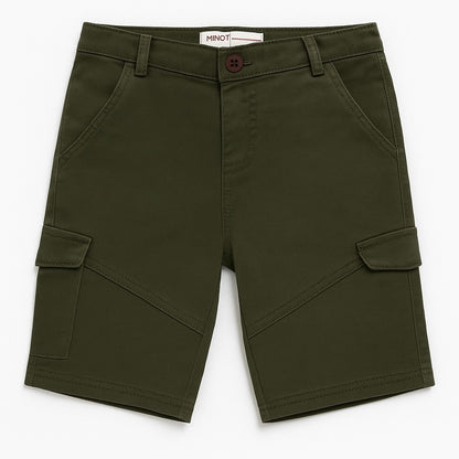 Mino six pocket shorts green