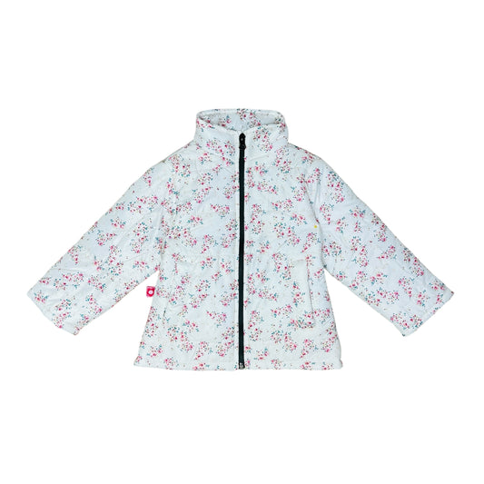 FLORAL PUFFER JACKET