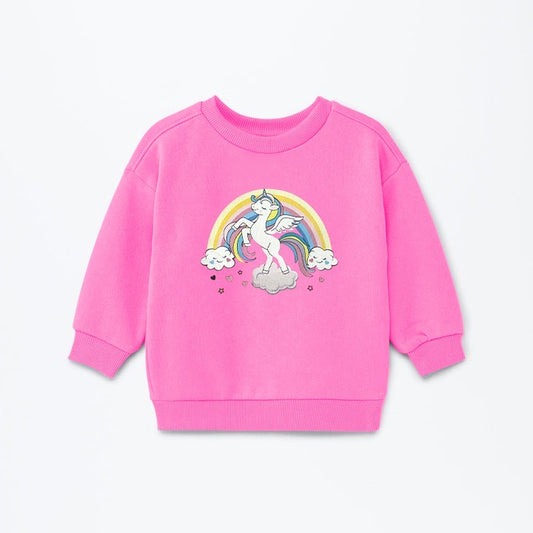 UNICORN PINK SWEATSHIRT