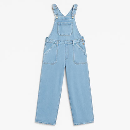 STRAIGHT DENIM DUNGAREES