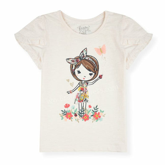 Cute embellishment t-shirt