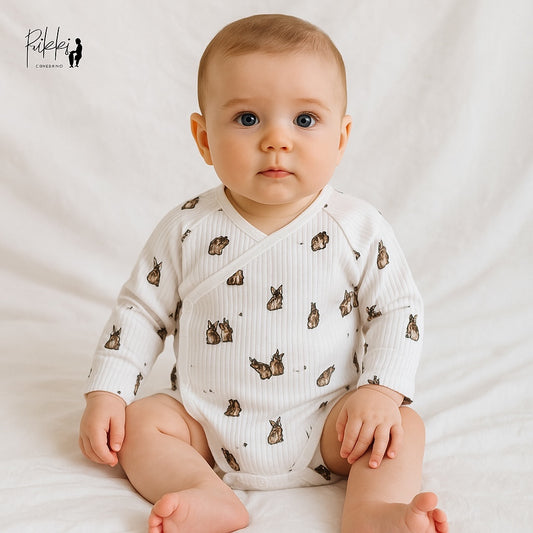 RABBIT PRINT BODY SUIT