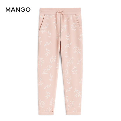 FLORAL PINK TROUSER