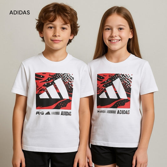 PRINTED WHITE T-SHIRT