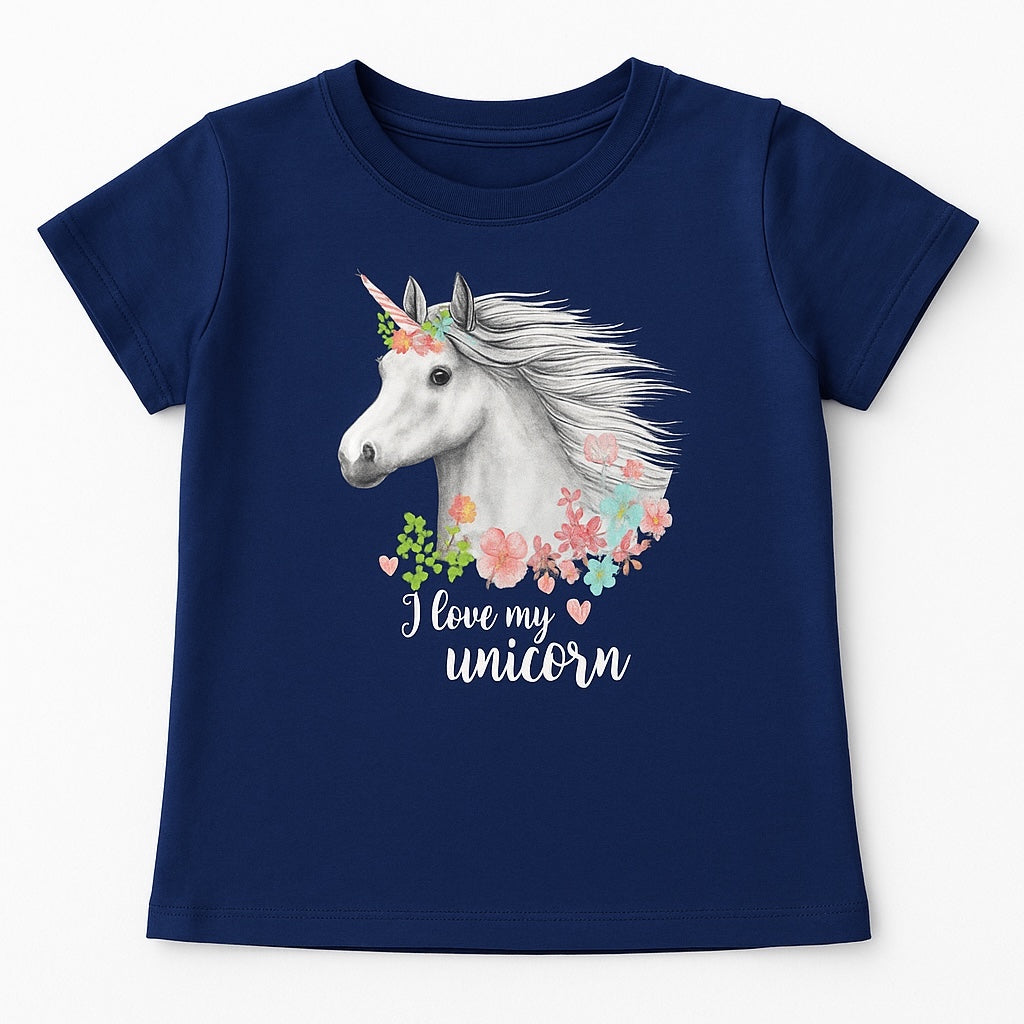 I LOVE MY UNICORN T-SHIRT