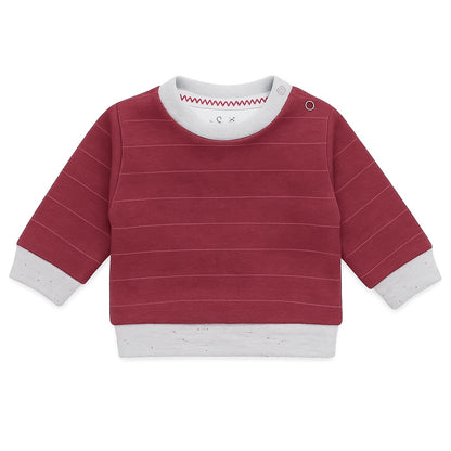 LINING MAROON SWEATSHIRT