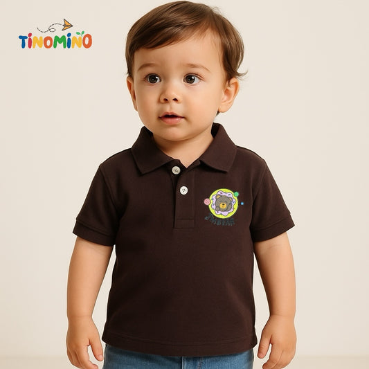 TINOMINO BROWN POLO SHIRT