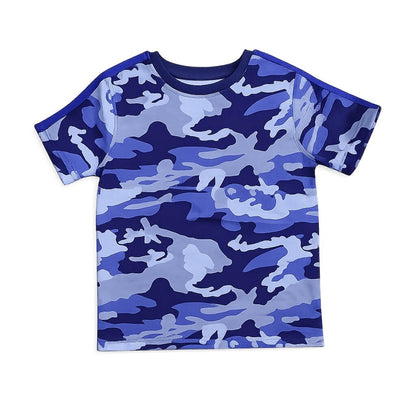 CAMOUFLAGE BLUE T-SHIRT