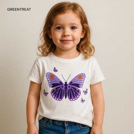 Discover the Magic of a Butterfly Print Baby T Shirt