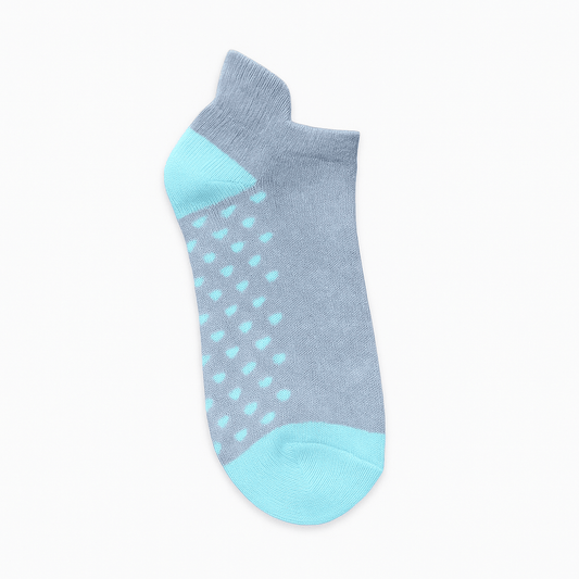 HEARTS GREY SOCKS