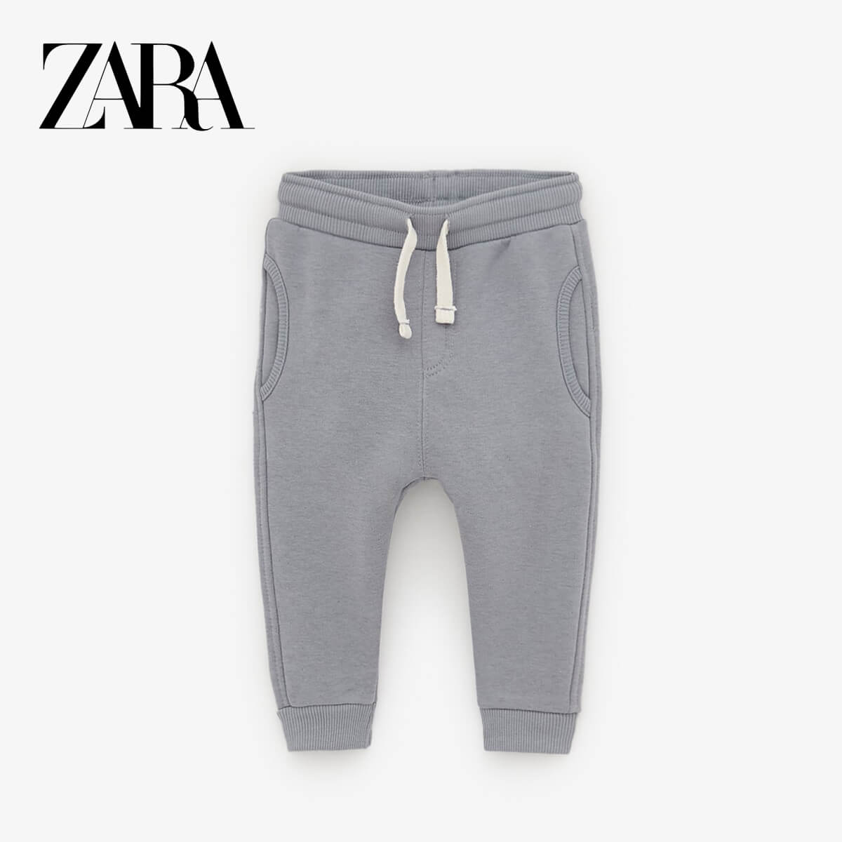 POCKET FASHION GREY TROUSER