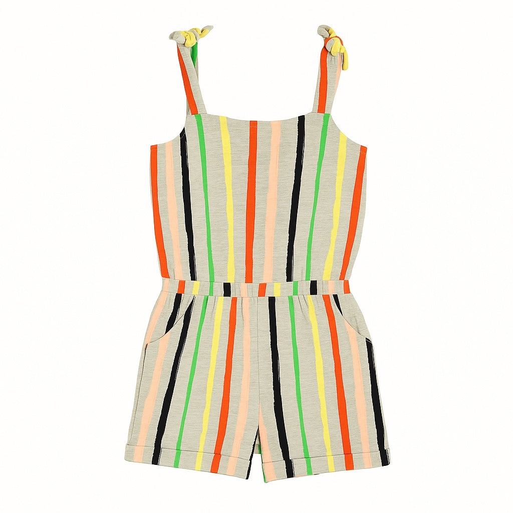 Multi stripe jumpsuit