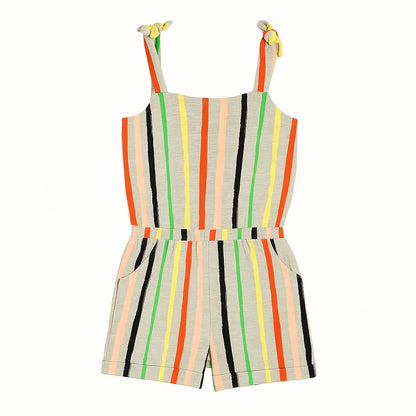 Multi stripe jumpsuit