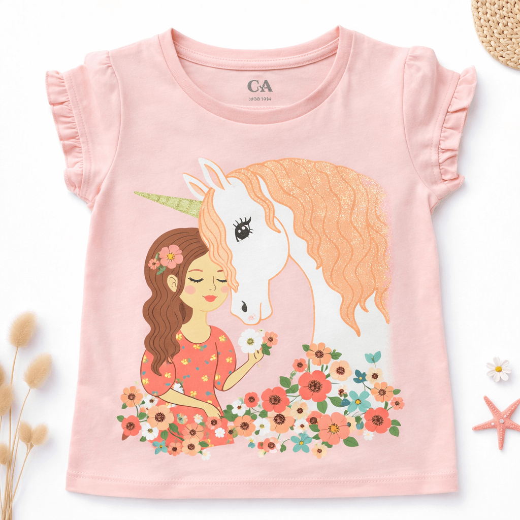 UNICORN GLITTER T-SHIRT