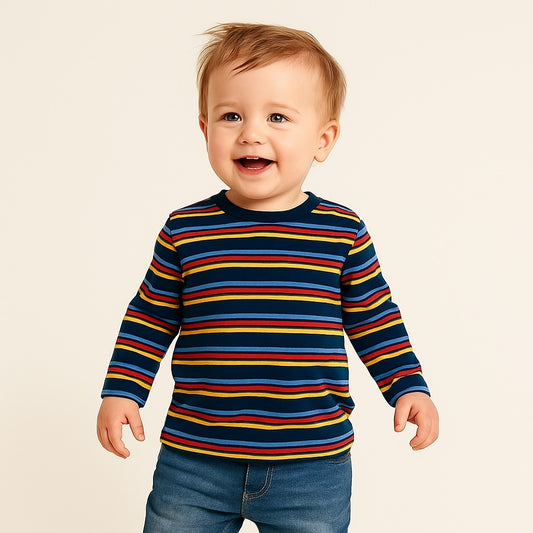 Multi stripe t-shirt