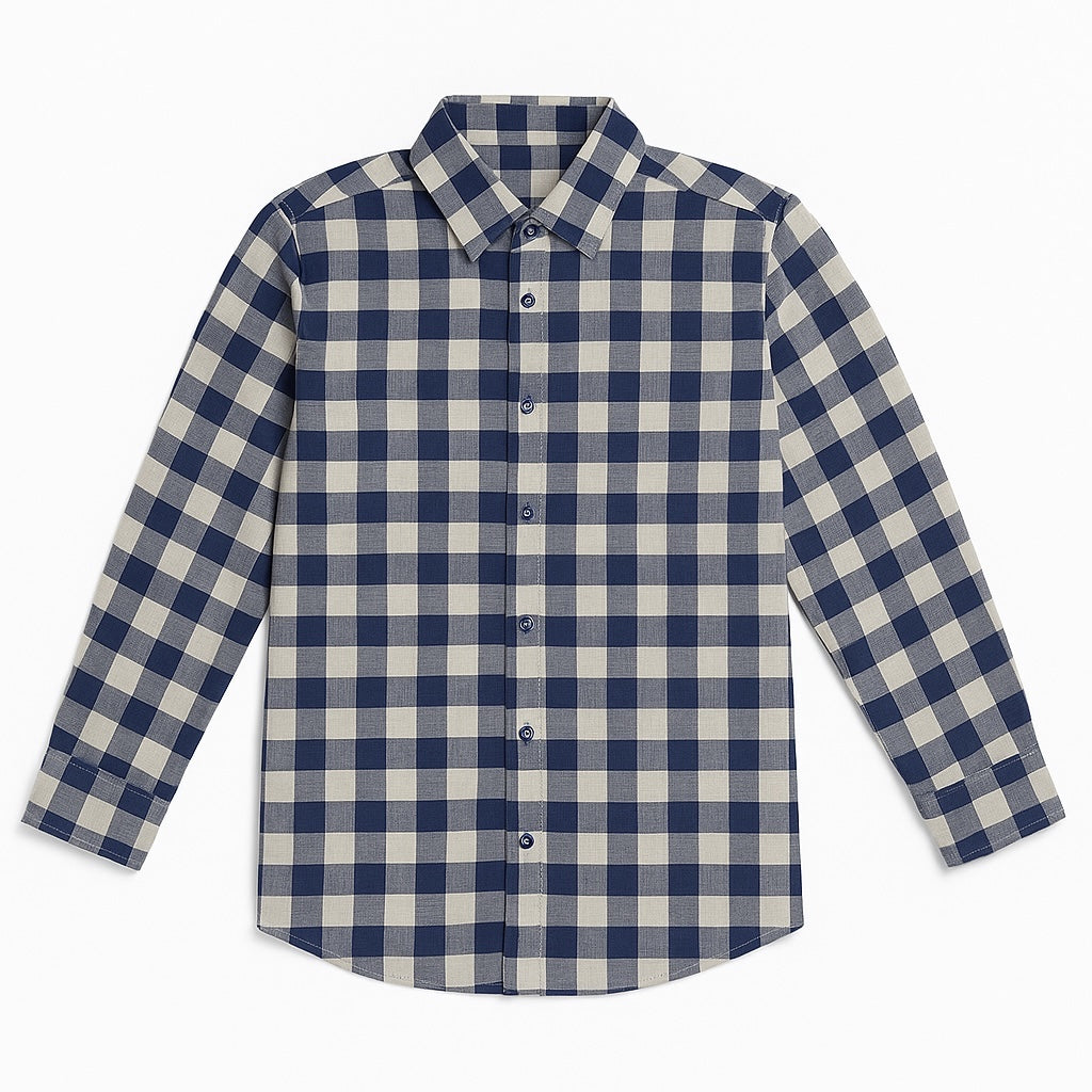 PLAID STYLE CASUAL SHIRT