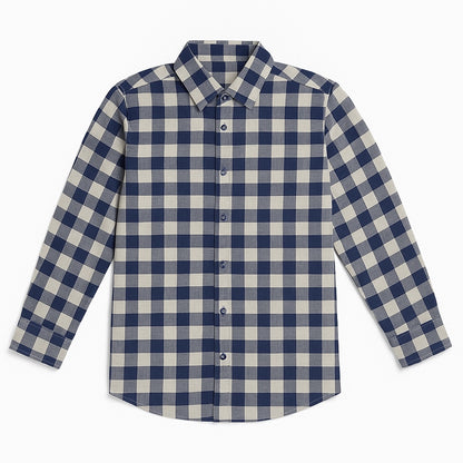PLAID STYLE CASUAL SHIRT