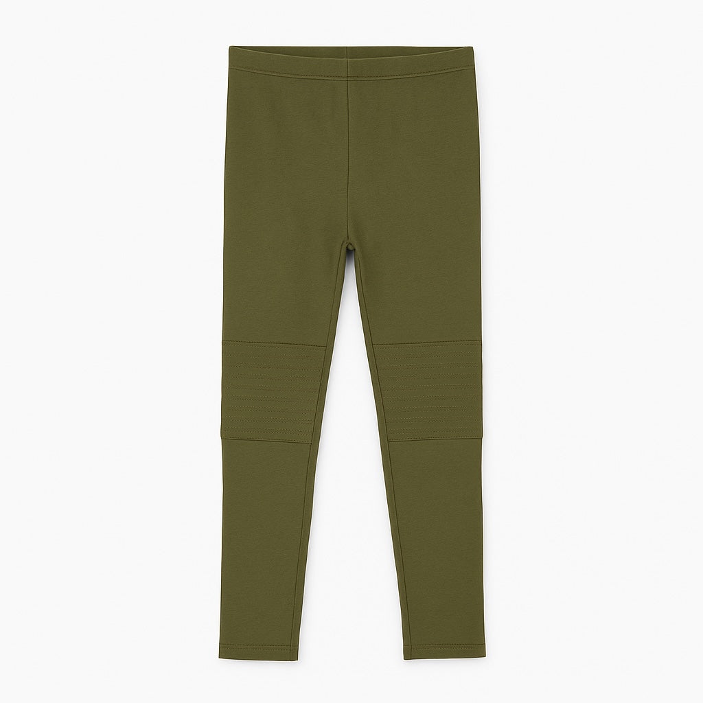 ARMY GREEN FASHION LEGGINGS