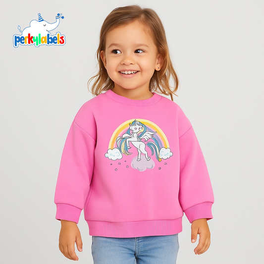 UNICORN PINK SWEATSHIRT