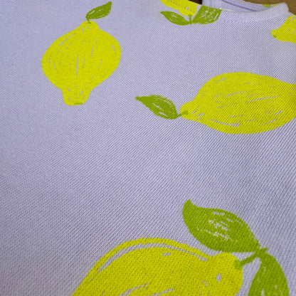 Can a Lemon Print on Purple Be the Cutest Trend for Baby Girl Dresses?